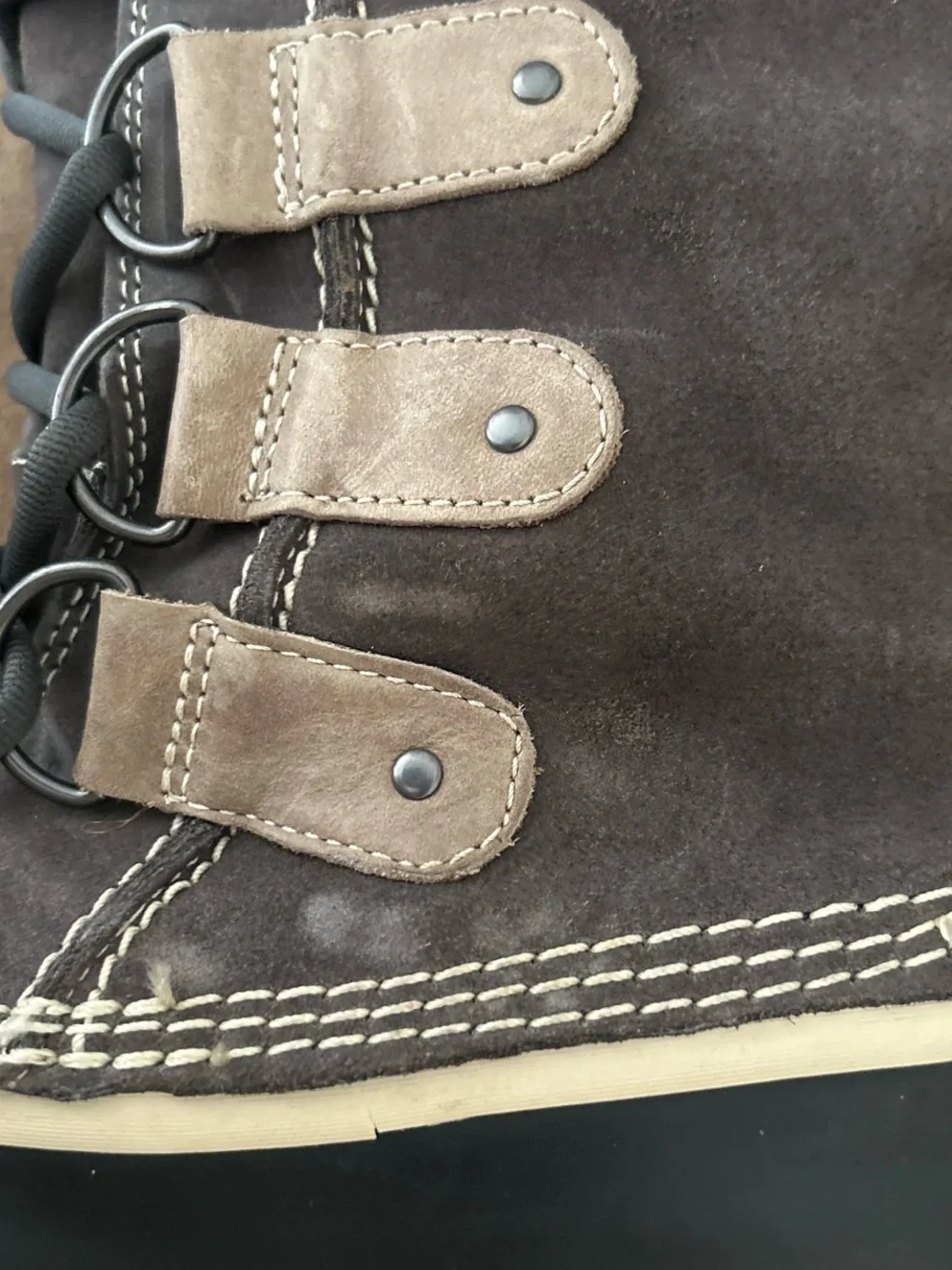 Sorel Joan Of Arctic Women's Brown Winter Snow Boots Fur Lined Waterproof Sz8